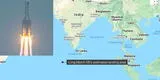 ¡Salvos! El cohete chino fuera de control cayó en el Océano Indico sin causar daños [VIDEO]