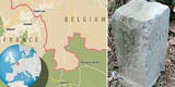 Agricultor mueve una piedra sin saber que era la frontera de Bélgica y Francia, ocasionando un conflicto