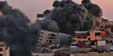Oriente Medio: el momento en que cae un edificio de 12 pisos en Gaza tras ataque israelí [VIDEO]