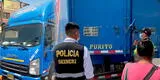 Ate: PNP recuperó camión robado en Cañete, gracias al GPS