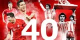 Lewandowski persigue el récord de Gerd Müller de 40 goles