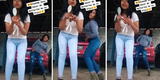 Madre se roba el show con divertida coreografía mientras su hija 'canta' Bandido de Ana Bárbara [VIDEO]