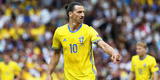 ¡Qué dolor ! Zlatan Ibrahimovic se lesiona y será baja de Suecia para la Eurocopa