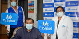 Huaraz: trabajador de EsSalud vence a la COVID-19 tras permanecer un mes en UCI