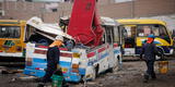 ATU aprueba el chatarreo de vehículos abandonados de depósitos vehiculares en Lima y Callao