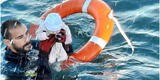 "Estaba helado, frío, no gesticulaba": rescatan a un bebé que flotaba en el mar en España [VIDEO]