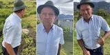 Un campesino de 83 años celebró la venta de su cosecha de papa con peculiares pasos de baile [VIDEO]