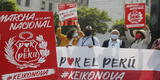Anuncian marcha nacional “Keiko No Va” para este sábado 22 de mayo