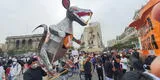 Colectivos y organizaciones sociales marchan a Plaza San Martín contra candidatura de Keiko Fujimori [VIDEO]