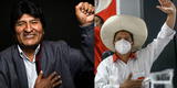 Evo Morales: “Pedro Castillo recibe ataques despiadados de la derecha”