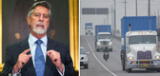 Francisco Sagasti: "Por nueva Carretera Central podrán transportarse más productos de manera eficiente"