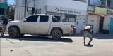 San Martín: Personal policial frustró el asalto a una sucursal del Banco de la Nación [VIDEO]