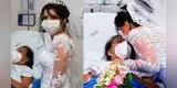 "Hija, estás aquí": novia visita a su mamá en el hospital para recibir su bendición antes de su boda