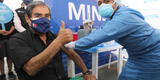 Minsa: ministro Óscar Ugarte recibió segunda dosis de la vacuna contra el COVID-19