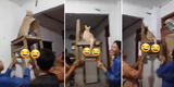 ¿Y cómo caza tu mascota? Gato ‘ocioso’ es levantado para atrapar lagartija y video es viral