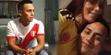 Milena Zárate miró el partido junto a su novio y lo consuela tras la derrota de Perú [VIDEO]