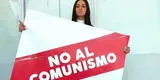 Fans de Angie Arizaga la critican por reafirmar su apoyo a Keiko Fujimori