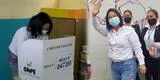 Elecciones 2021: Keiko Fujimori llegó al colegio Los Precursores, en Surco, a emitir su voto