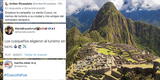 Allegados al fujimorismo intentan boicotear el turismo en Cusco, pero en redes sociales les dan la contra