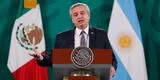 Presidente de Argentina se disculpa tras frase racista contra México y Brasil: “A nadie quise ofender” [VIDEO]