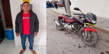 Barranca:  PNP captura a un sujeto que se dedicaría al robo de motos