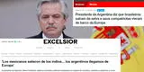 Alberto Fernández: prensa de Brasil y México se pronuncia por acusaciones racistas contra el presidente argentino