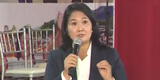 Keiko Fujimori anuncia que presentarán acción de nulidad en 802 mesas a nivel nacional