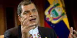 "Un simple lápiz venció a los millones y su prensa corrupta", dice Rafael Correa
