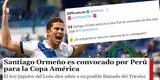 Santiago Ormeño jugará por Perú y prensa mexicana llora: “Se quedan con el goleador”