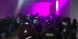 Lambayeque: PNP interviene a más de 100 personas que participaron en fiesta COVID-19 [VIDEO]