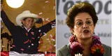 "Es un estímulo para las fuerzas progresistas latinoamericanas", dice Rousseff por triunfo de Castillo