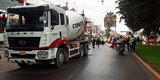 Surco: ciclista murió al ser arrollada por un camión y una camioneta