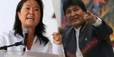 Evo Morales sobre revisión de actas de votación en Perú: "Se esconde un plan golpista"