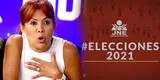 Magaly Medina responde a usuario que le pide 'alistar sus maletas' tras resultados electorales