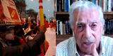 Califican a Mario Vargas Llosa de “clasista y racista” tras declaraciones sobre segunda vuelta electoral