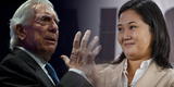 Mario Vargas Llosa: “Keiko Fujimori ha actuado de una manera muy decente”