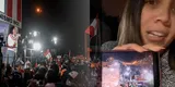 Andrea San Martín desde su celular 'asiste' a marcha de Keiko Fujimori, mientras disfruta de una parrillada