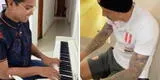 Christian Yaipén sorprende al tocar el piano al mismo estilo de Gianluca Lapadula