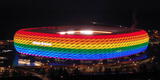 UEFA prohíbe iluminar el Allianz Arena con bandera LGTBI en el Alemania vs. Hungría