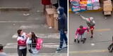 Mesa Redonda: mujer resulta herida tras nuevo enfrentamiento entre ambulantes y fiscalizadores [VIDEO]