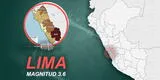 IGP: sismo de magnitud 3.6 alertó a ciudadanos de Chilca, Cañete, esta mañana