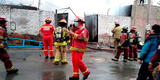 SJL: confirman la muerte de dos niños durante el incendio en fábrica clandestina de colchones