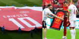 Eurocopa 2021: Dinamarca y Gales rindieron homenaje a  Eriksen