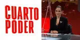 Mávila Huertas no saldría al aire este domingo como conductora en Cuarto Poder