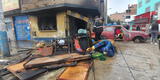 Callao: incendio en taller de planchado deja damnificada familia en Bocanegra