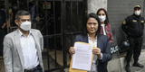 Keiko Fujimori insiste en supuesto fraude electoral a Francisco Sagasti, pero no adjunta pruebas
