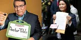Keiko Fujimori envía carta a Francisco Sagasti y el “Doctor tilde” detecta errores