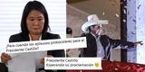 “Presidente Castillo” se hace tendencia mientras Keiko Fujimori insiste con supuesto fraude