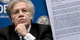 Ciudadanos envían carta a la OEA rechazando las acciones de aliados del fujimorismo