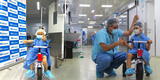 EsSalud implementa triciclos en hospital Sabogal para el ingreso de niños a sala de operaciones